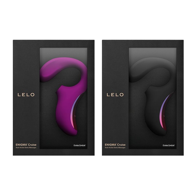 Global Warranty LELO ENIGMA Cruise Sonic Sucker G-Spot Massager Tumbling Egg Massager - Adult Products - Other Materials Multicolor