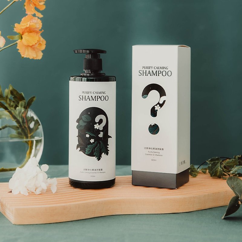Calm Purifying - Essential Oil Shampoo - แชมพู - น้ำมันหอม สีเขียว