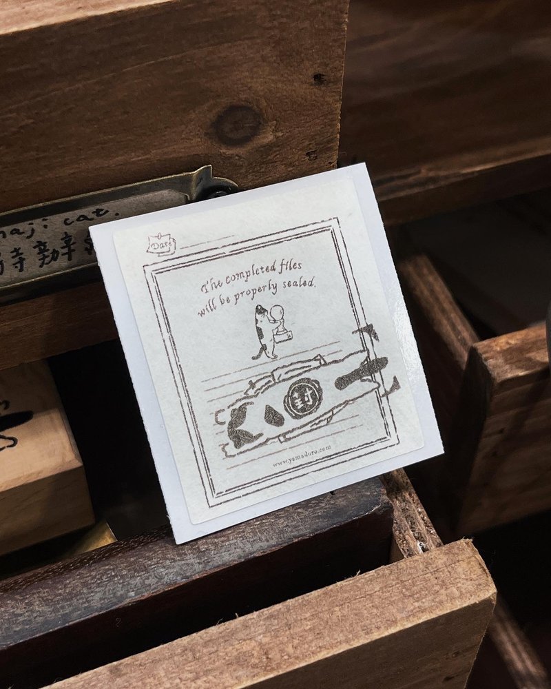 BIRD OFFICE - 貼紙包 - 貼紙 - 塑膠 白色