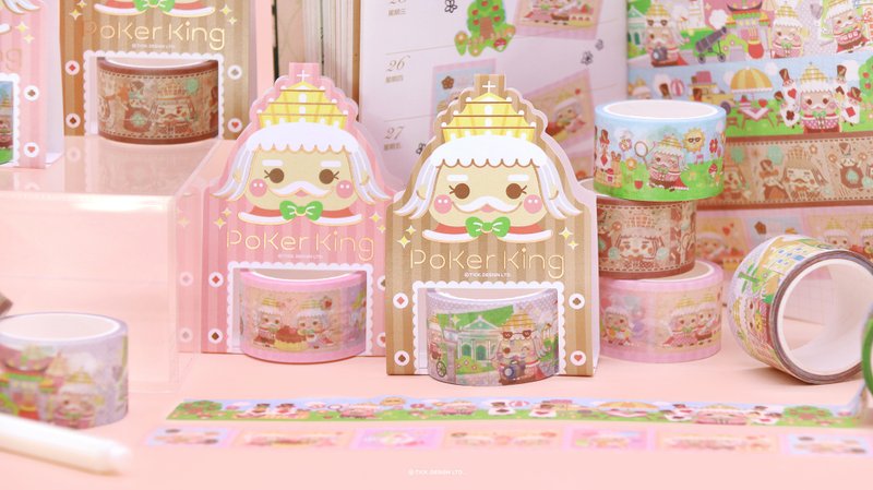 COCO King Paper Tape - Washi Tape - Paper Pink