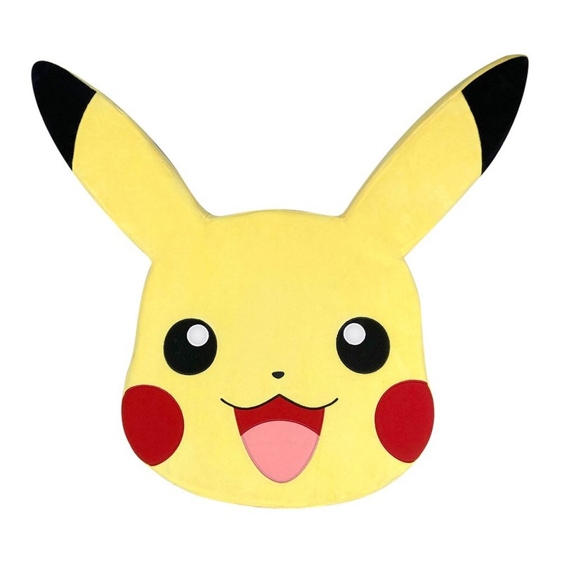 Pokemon giant series Pikachu big head three-dimensional pillow - Pillows & Cushions - Polyester Yellow