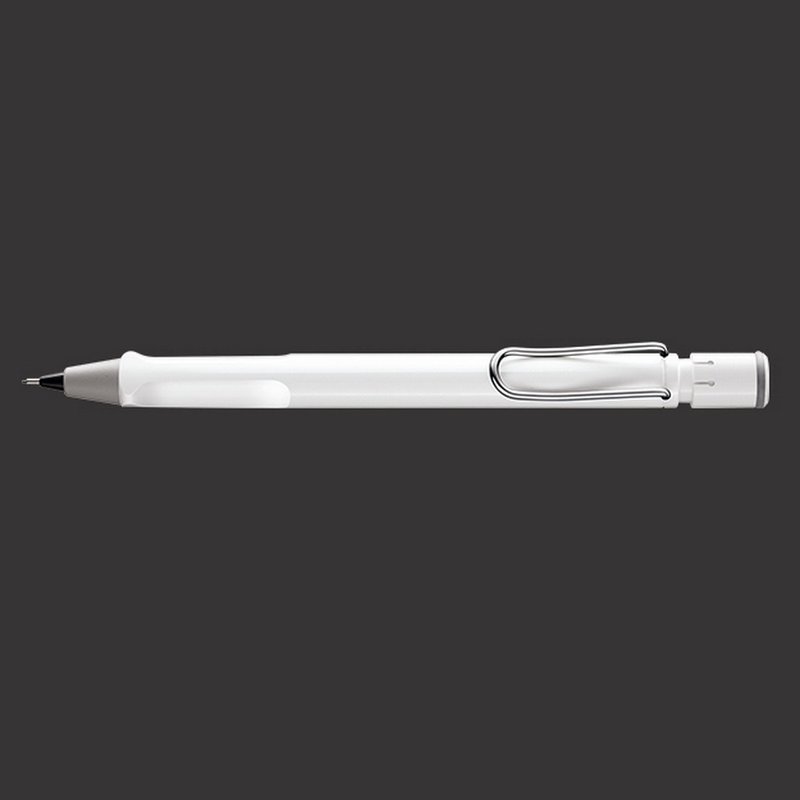 LAMY mechanical pencil/safari hunter series-white - ดินสอ - พลาสติก ขาว