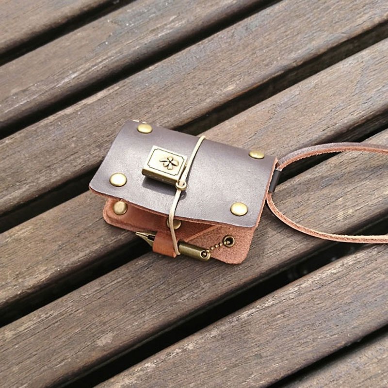 Custom orders-jojo0402 - Necklaces - Genuine Leather Brown