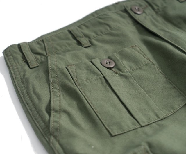 9分抽繩M51多袋軍褲寬松工裝褲Military Cargo Pants - 設計館Lab Store