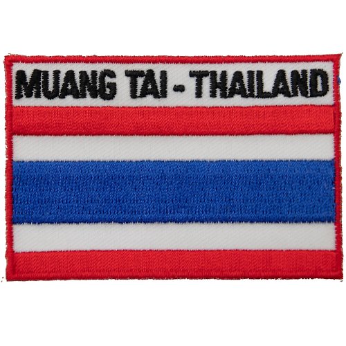 A-ONE 泰國 國旗 熨燙臂章 電繡袖標 刺繡布章 熨斗徽章 貼章 熨斗士氣
