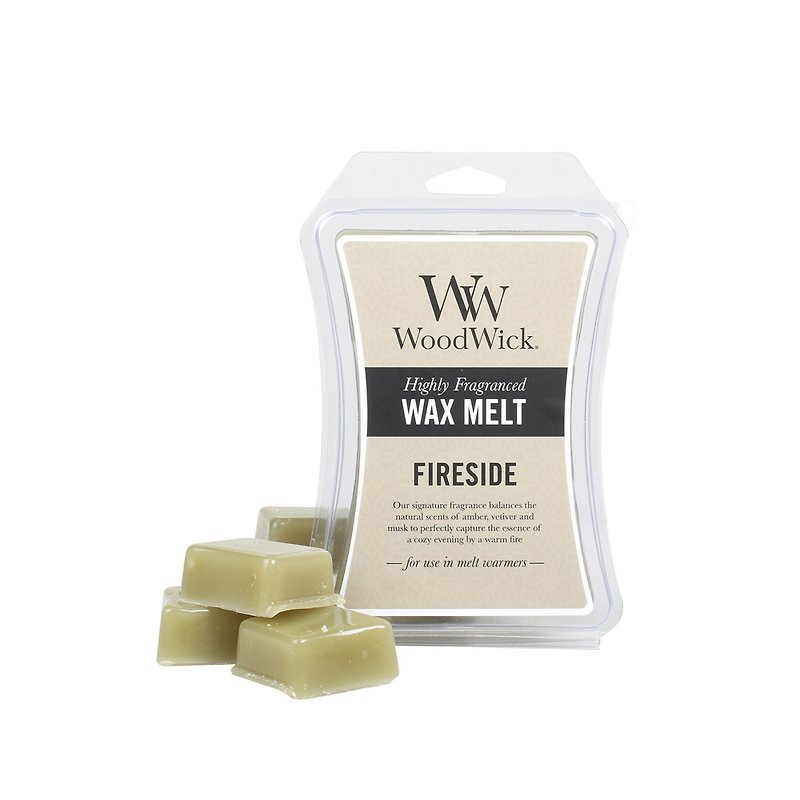 【VIVAWANG】 WW3oz Fragrance Lavatory Wax (fireplace glimmer) Perfect balance. Warm mood, soothing heart - Candles & Candle Holders - Wax 