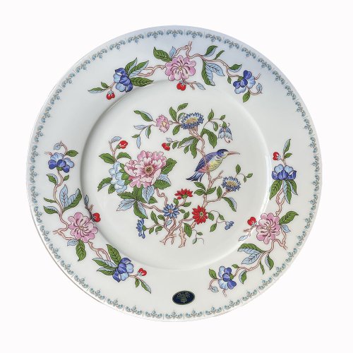 Belleek Taiwan 臺灣總代理 英國Aynsley 雀鳥系列 骨瓷餐盤20cm