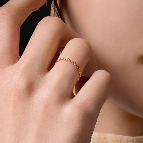 Isha Jewelry 純銀輕珠寶 【新品】輕舞蕾絲 純銀戒指 復古飾品 輕珠寶 百搭質感戒指