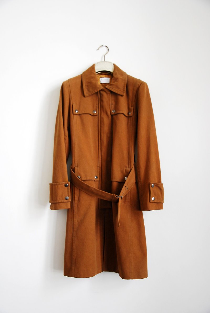 Pumpkin Vintage. Ancient coat coat - Women's Casual & Functional Jackets - Other Materials 