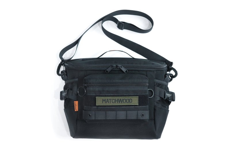 Mighty Shoulder Bag 斜背包 平板包 側背包 郵差包 隨身包 - 側背包/斜背包 - 防水材質 黑色