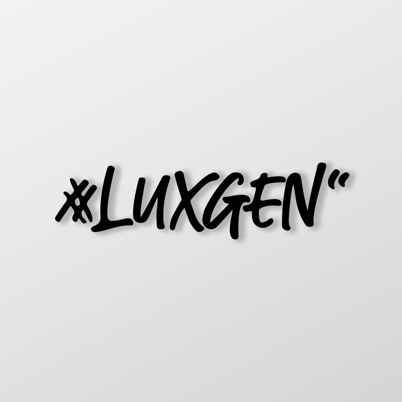 #LUXGEN/Car stickers, stickersSunBrotherSun Brothers - Stickers - Waterproof Material 