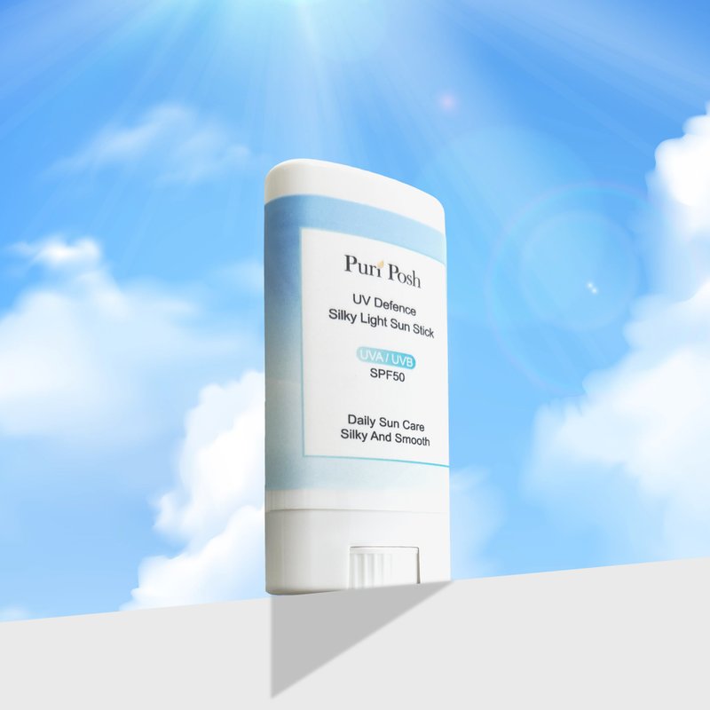 PuriPosh 清爽防曬棒 SPF50+ Boots星級評等3星 - 臉部/身體防曬 - 其他材質 藍色