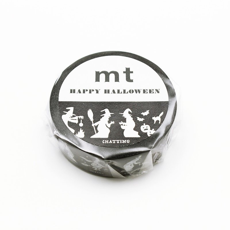 Mt and paper tape Halloween [魔女（MTHALL13）] 2018ハロウィン限定 - マスキングテープ - 紙 ブラック