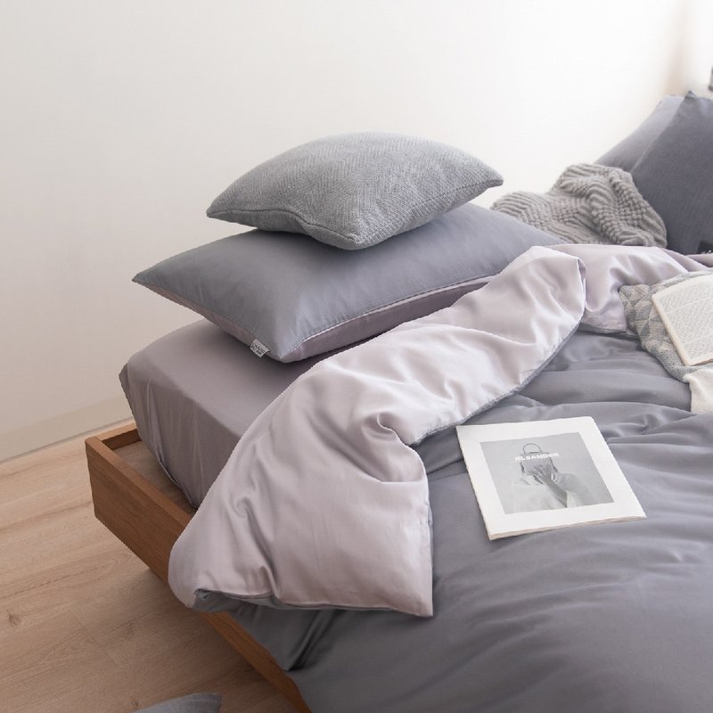 COZY No7 藍霧蘇打 蘭精天絲 Micro Lyocell 超細旦纖維X長絨棉 - 寢具/床單/被鋪 - 環保材質 