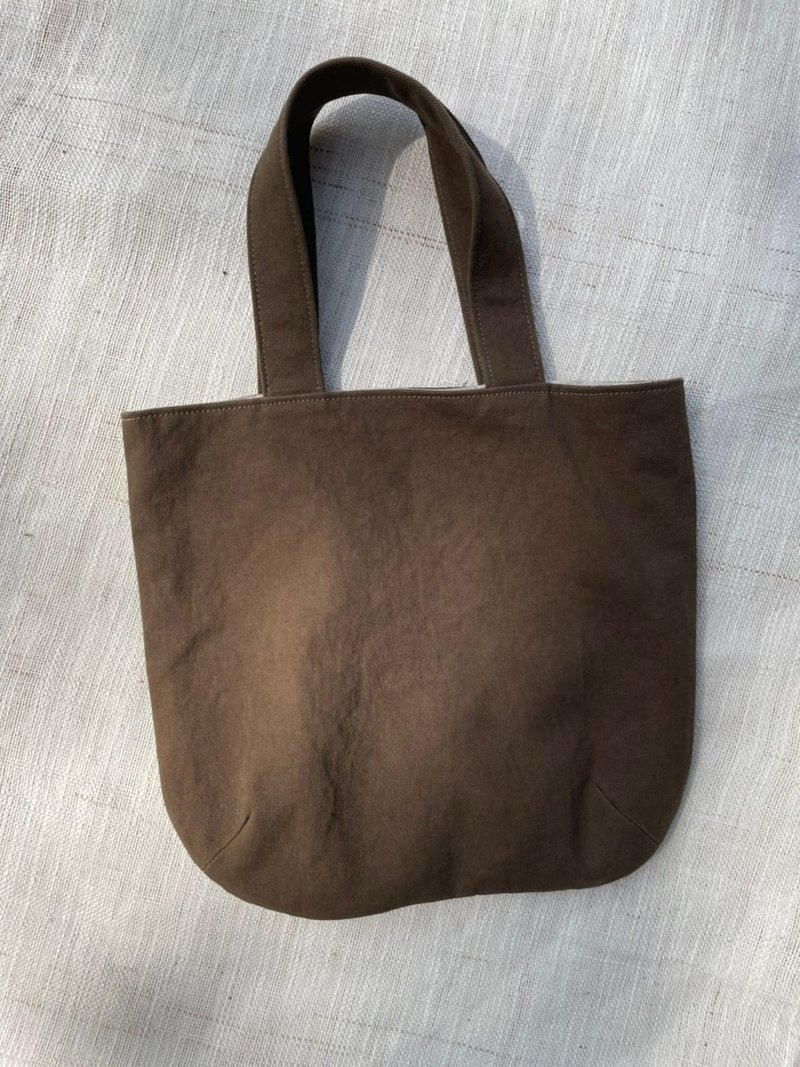 圓角手提袋 - 手提包/手提袋 - 棉．麻 