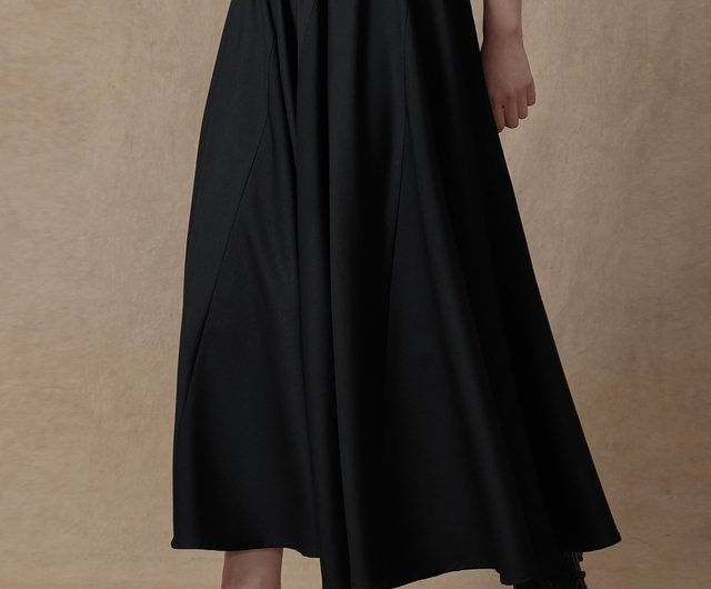 High low umbrella outlet cut long skirt