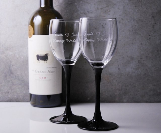 Black Swan Red Wine Glasses