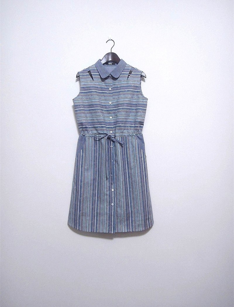 線條系列#3 洋裝 - 洋裝/連身裙 - 棉．麻 