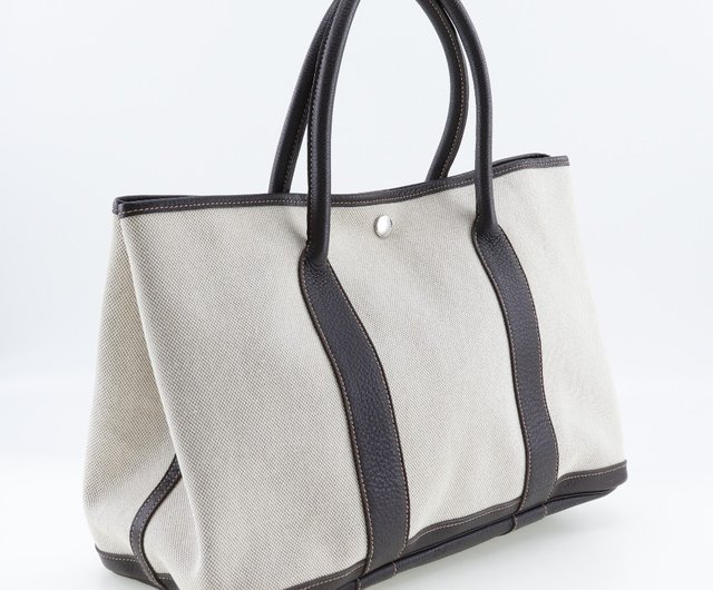 エルメス ガーデンパーティPM ベージュ トワルアッシュ ハンドバッグ 楽天市場】エルメス HERMES ガーデンパーティー PM 36 トワル