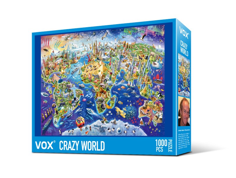 1000 pieces of beautiful world puzzle - Puzzles - Paper 