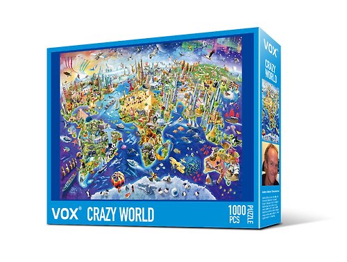 VOX拼圖 1000片綺麗世界拼圖