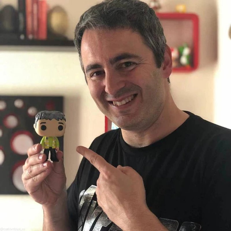 【客製化3D人像公仔】訂製手工Funko Pop男生朋友老公生日禮物 - 公仔/玩偶 - 黏土 多色