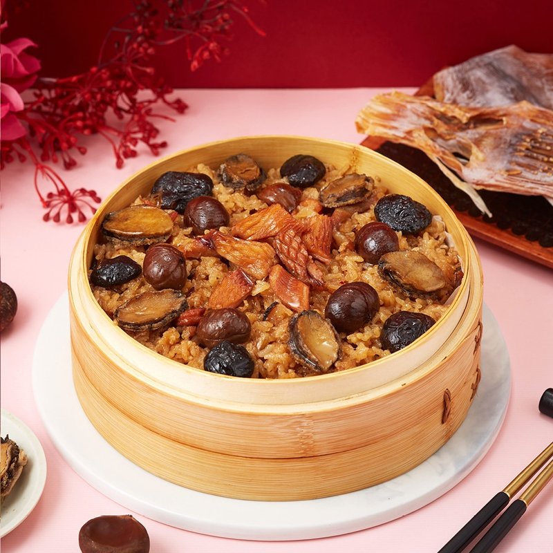 (預購)【北投老爺酒店】海皇鮑魚米糕-600g - 其他 - 其他材質 紅色