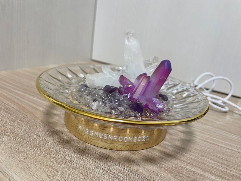 訂製 | 水光系列小明燈 | 水晶 | 居家燈飾 - 擺飾/家飾品 - 水晶 紫色