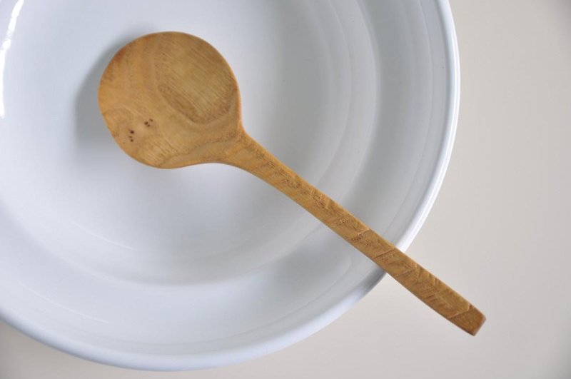 Chestnut server spoon - Chopsticks - Wood 
