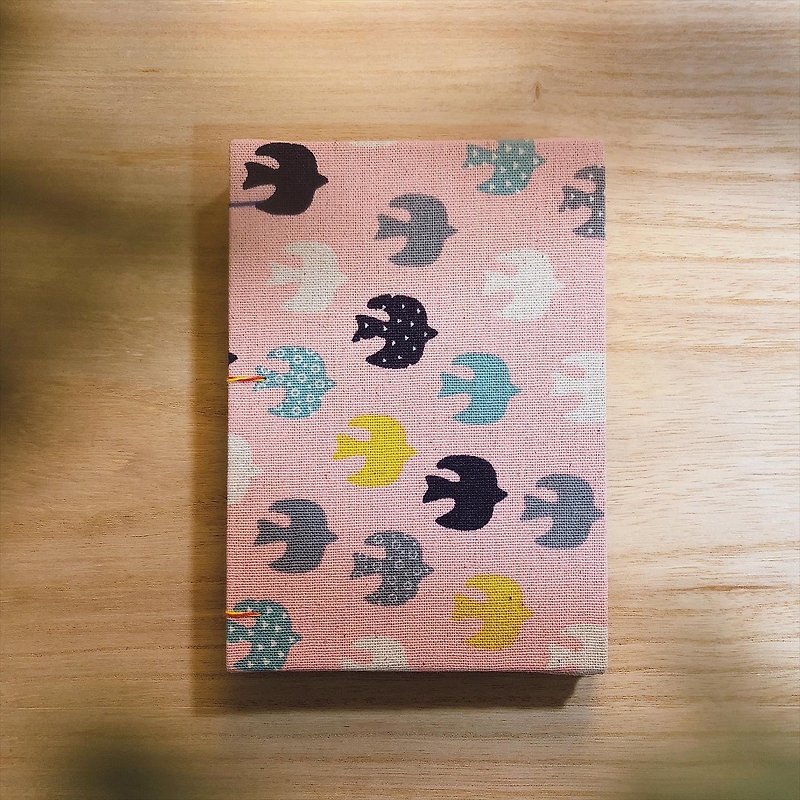 Birdy - Pink - A5 Handmade Journal Book - Notebooks & Journals - Paper 