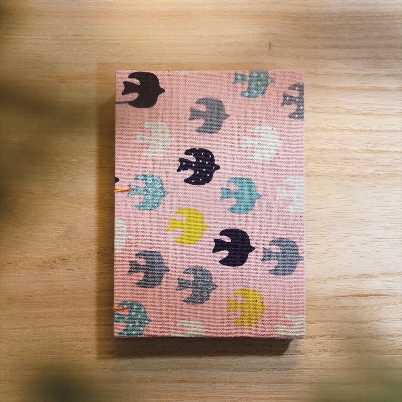 Birdy - Pink - A5 Handmade Journal Book - Notebooks & Journals - Paper 