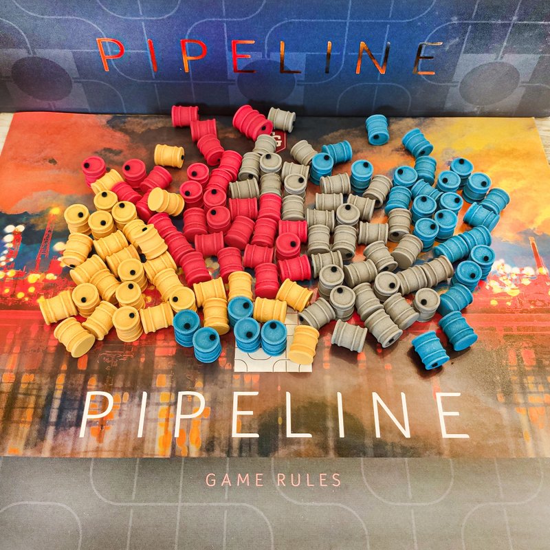 與 Pipeline 棋盤遊戲兼容的豪華資源代幣。 - 桌遊/卡牌 - 其他材質 