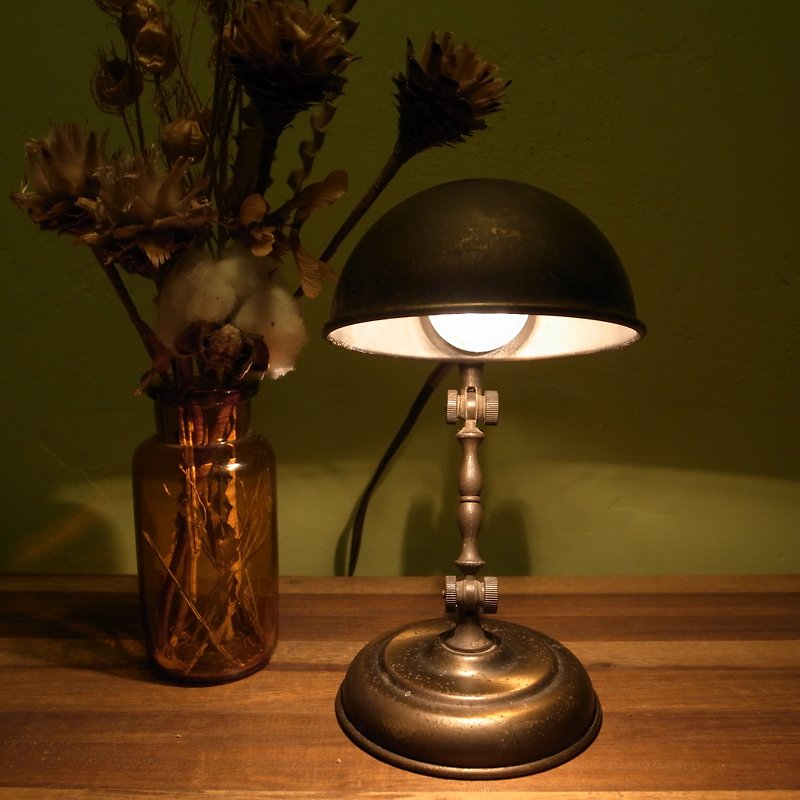 Old bones old iron joint table lamp VINTAGE - Lighting - Other Metals Gold