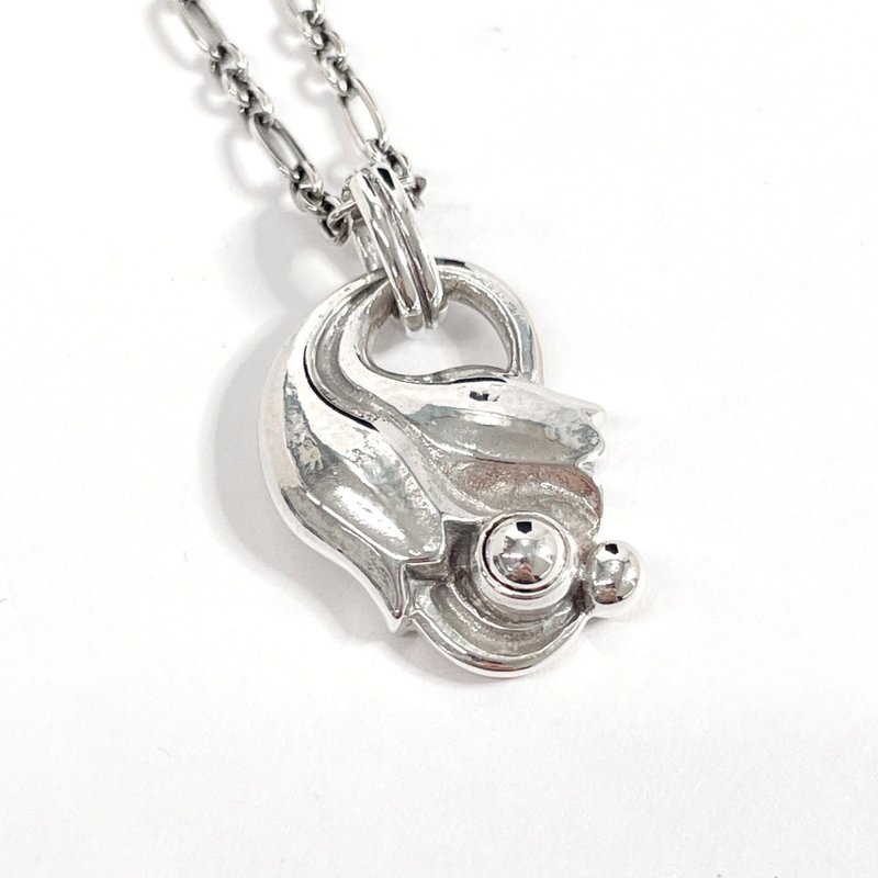 【日本直送 中古美品】ジョージジェンセン Georg Jensen ネックレス イヤーペンダント 1999 ヘリテージ コレクション シルバー925 - 項鍊 - 純銀 銀色