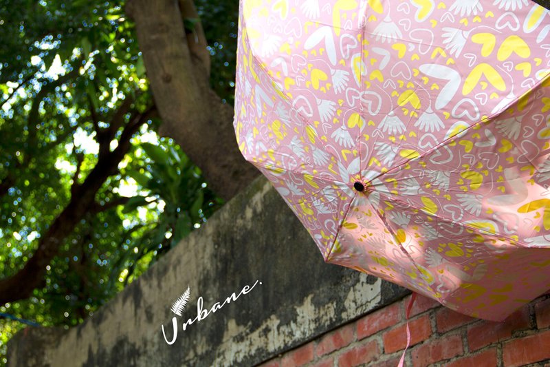 UrbaneUmbrella Love Flower UV Umbrella Series - ร่ม - ไฟเบอร์อื่นๆ สีม่วง