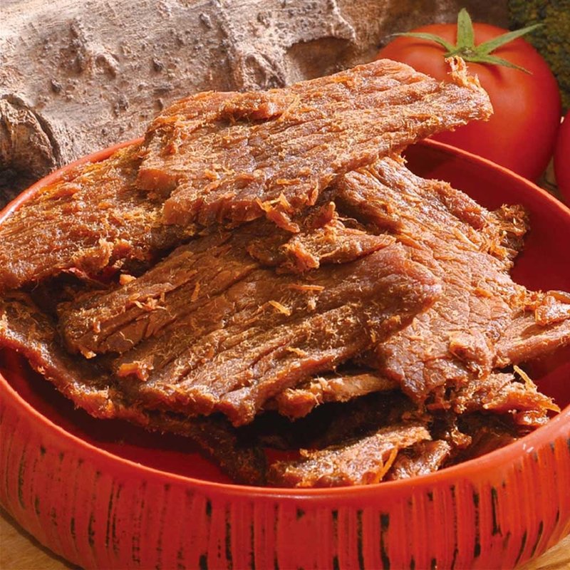【滋美珍肉乾店】烘焙豬肉片150g/266g - 肉乾/肉鬆 - 其他材質 紅色