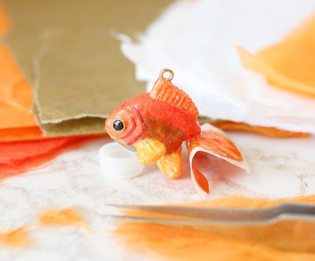 さかな バッグ、チャームのみ 和紙小物 キーホルダー/バッグチャーム カサゴ 海の魚