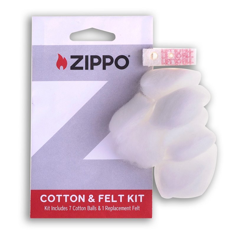 【ZIPPO官方旗艦店】機芯(內膽)專用吸油棉花、棉墊 122112 - 其他 - 棉．麻 白色