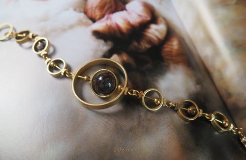 JUelry Design 【彩虹】旋轉星體手鍊 - Whirling Star Bracelet