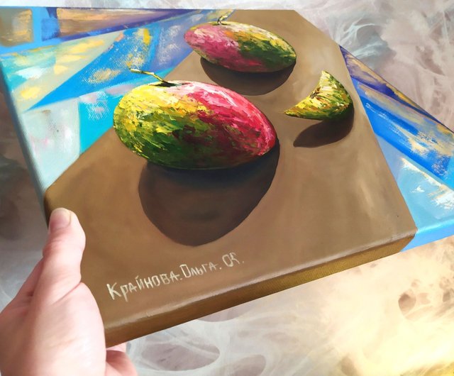 僕が描いた絵 絵画 作品 りんご 油絵 令和キャンペーン Katsuda, Yukioによる浮世絵「No. 208 - Winter-Season Apple