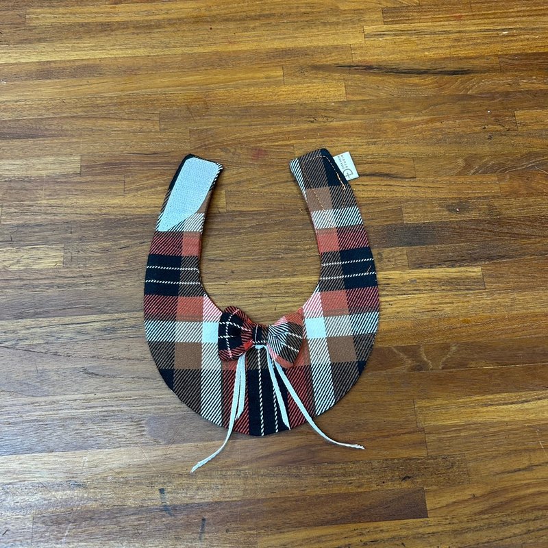 超仙寵物領巾上架啦/英倫格學院基本款/奈伊毛小孩的美妝造型領巾 - 寵物衣服 - 棉．麻 粉紅色