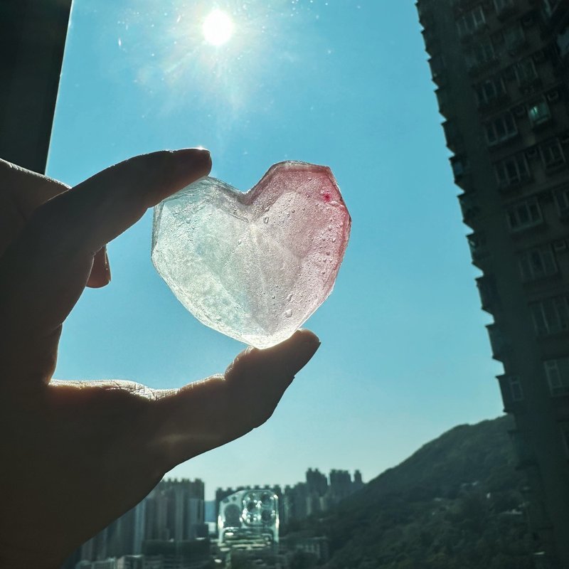 Crystal Heart Soap can be customized as a wedding favor - Soap - Essential Oils 