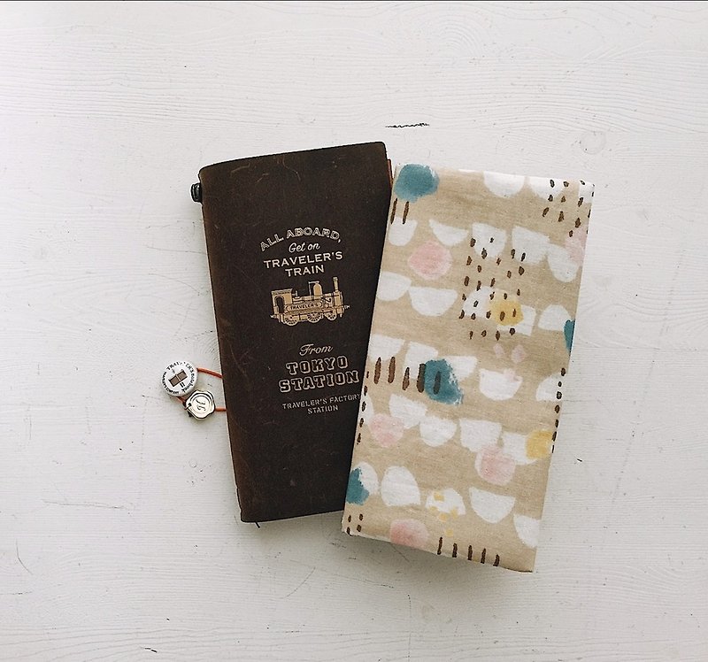 Render handmade book / book cover - brown (notebook / diary / PDA) - Book Covers - Cotton & Hemp Brown