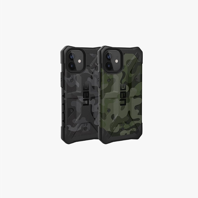 UAG iPhone 12 mini 耐衝擊迷彩保護殼 - 手機殼/手機套 - 橡膠 