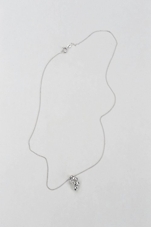 RONG 氵容 Human concretion necklace 凝固人體雕塑項鍊