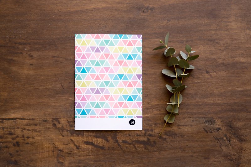 ピンクの幾何学的な自己充填日付カレンダーカレンダーnotebook_Rococoイチゴ2021ハンドアカウント - カレンダー - 紙 