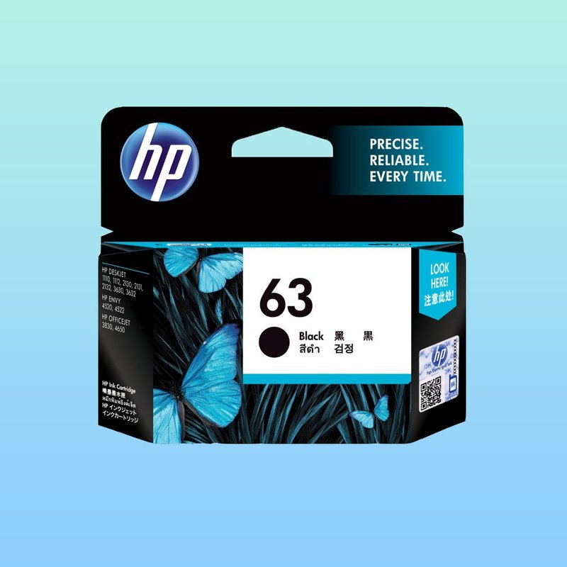 HP 63 原廠黑色墨水匣 F6U62AA for HP OJ 5220/4650/3830 - 其他 - 其他材質 黑色