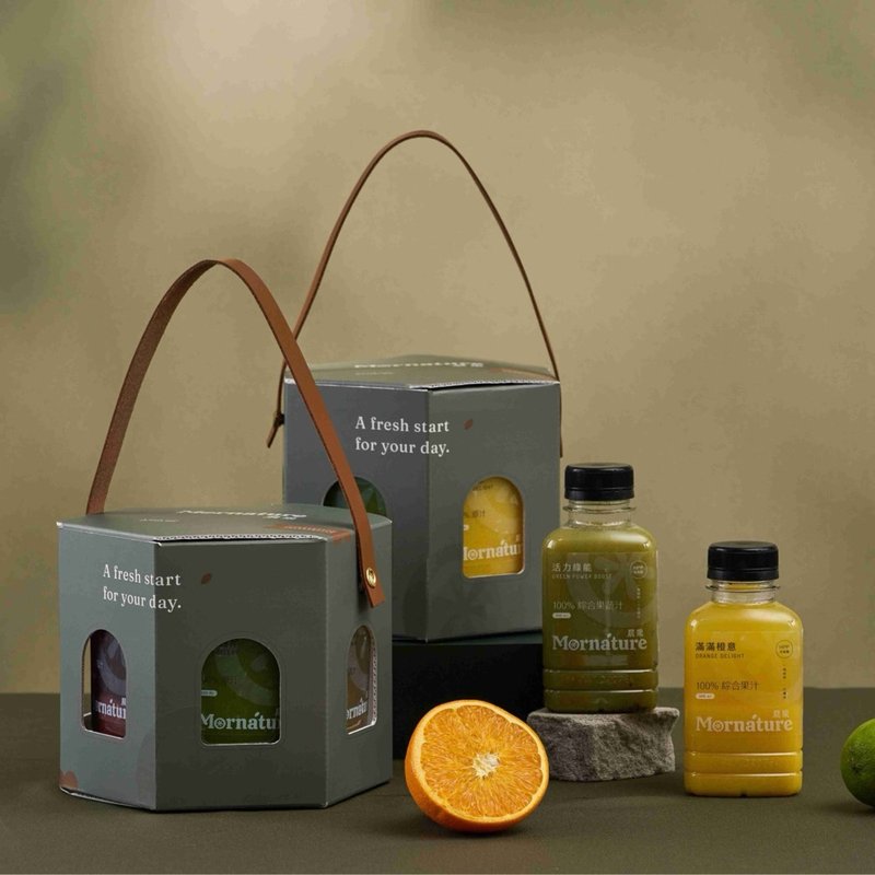 晨果序章 野菜とフルーツジュース6本セットギフトボックス - ジュース - 食材 