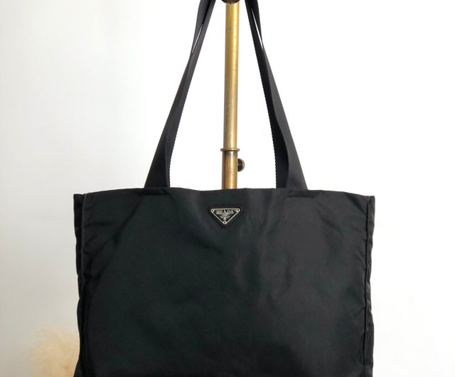 PRADA　プラダ　テスート　ボンバー　トートバッグ　トライアングル　ブラック 楽天市場】【バッグ】PRADA プラダ テスート ボンバー