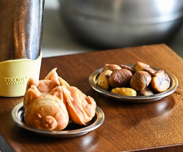 純チタン製ミニプレート 2枚セット / バーベキューソース皿 / 小皿